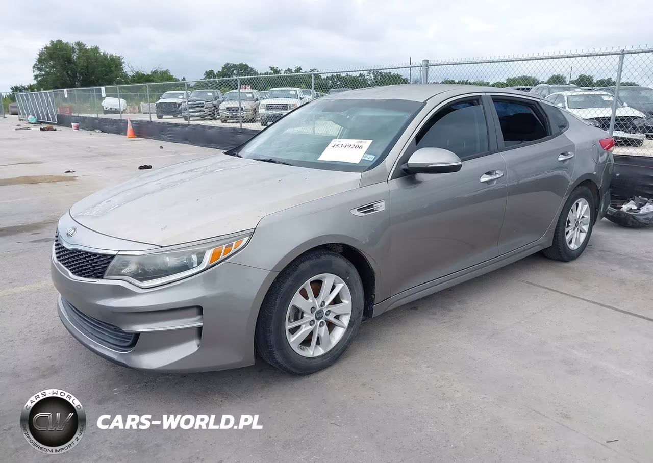 2016 Kia Optima Lx VIN:5XXGT4L39GG033929 - 2