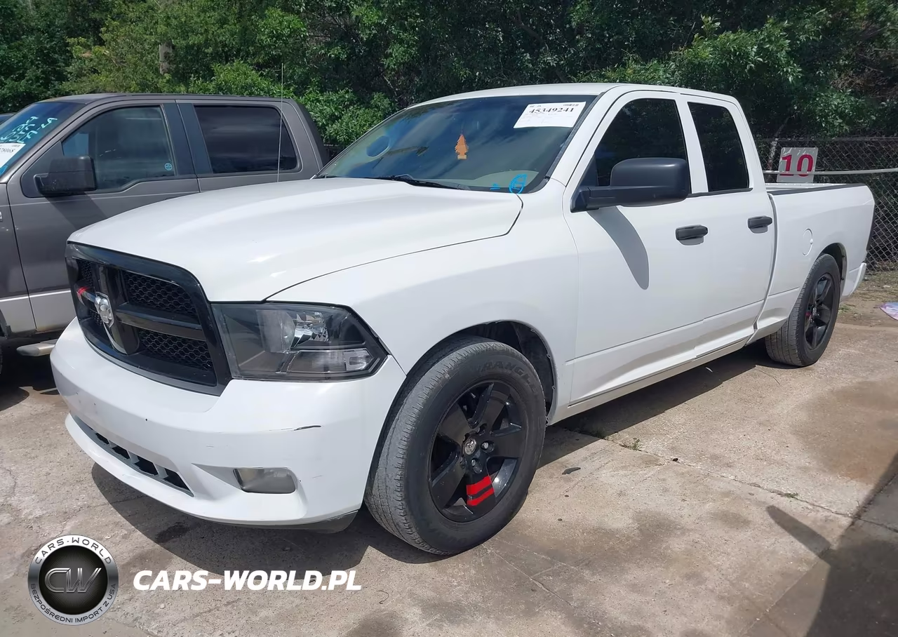2012 Ram 1500 St VIN:1C6RD6FTXCS221816 - 2