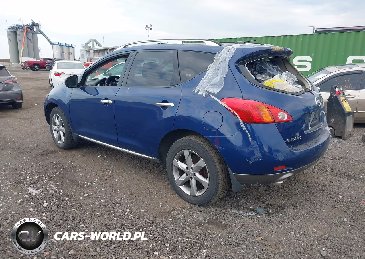 2009 Nissan Murano Sl VIN:JN8AZ18W89W205721 - 3