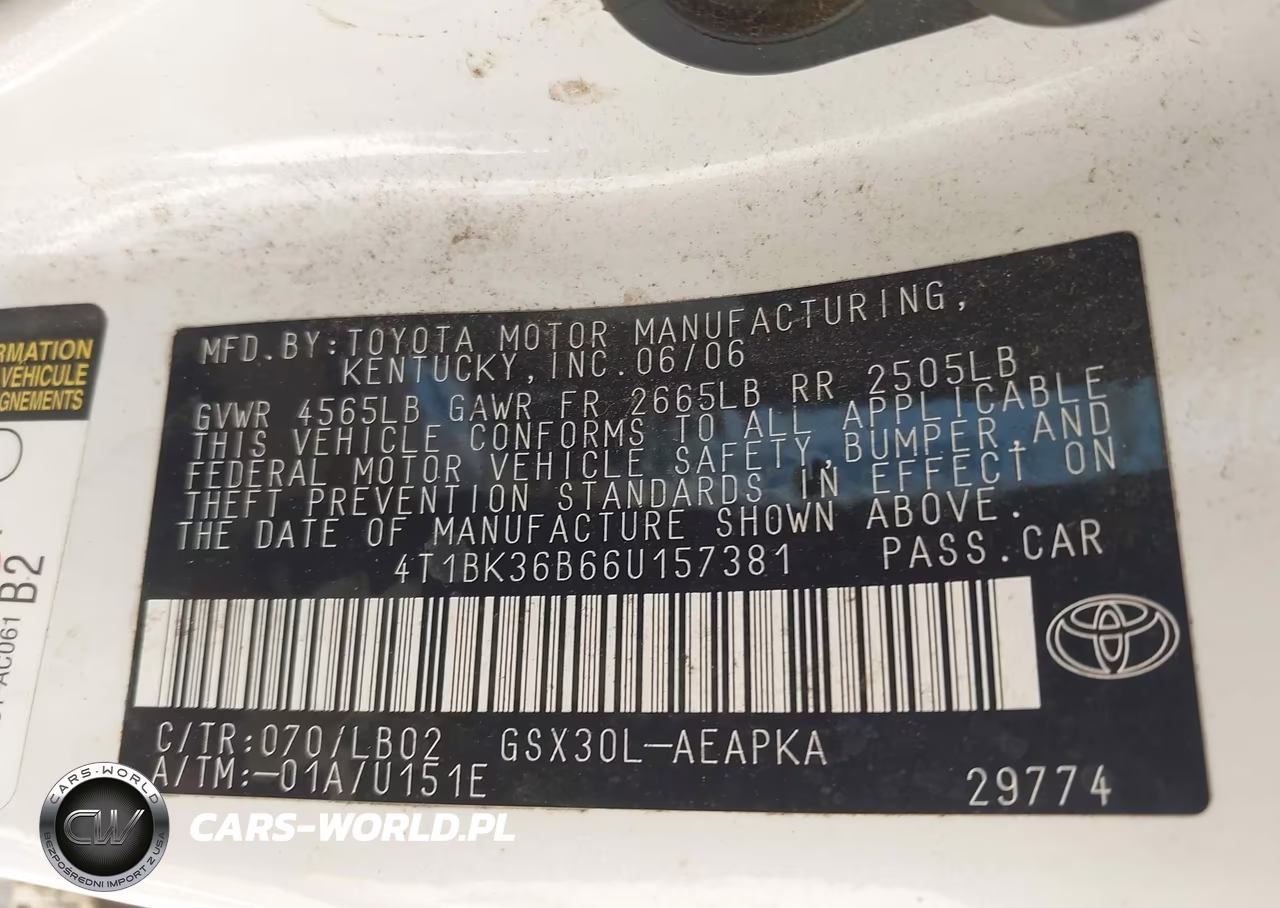 2006 Toyota Avalon Limited VIN:4T1BK36B66U157381 - 9