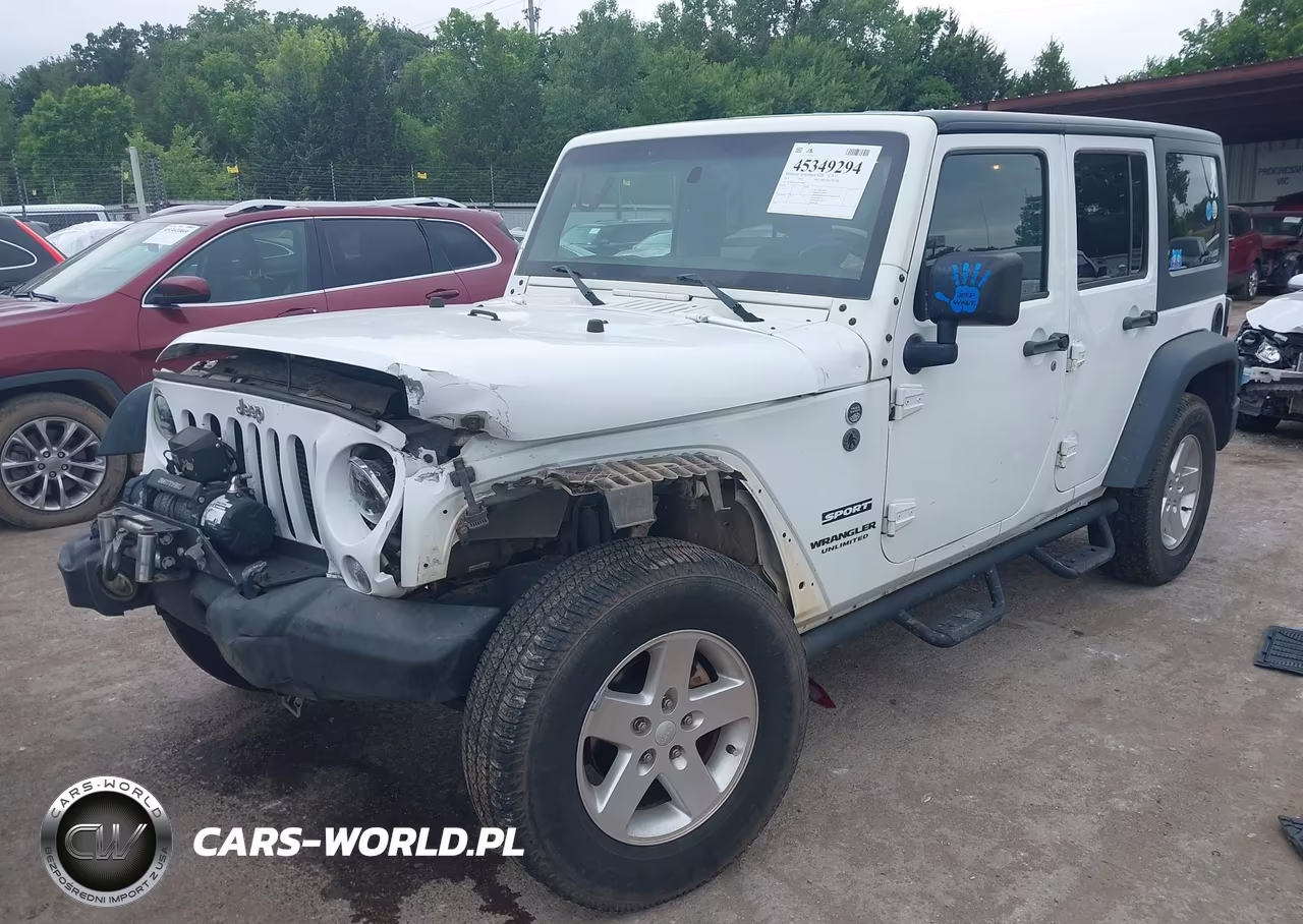 2015 Jeep Wrangler Unlimited Sport VIN:1C4BJWDG6FL536667 - 2