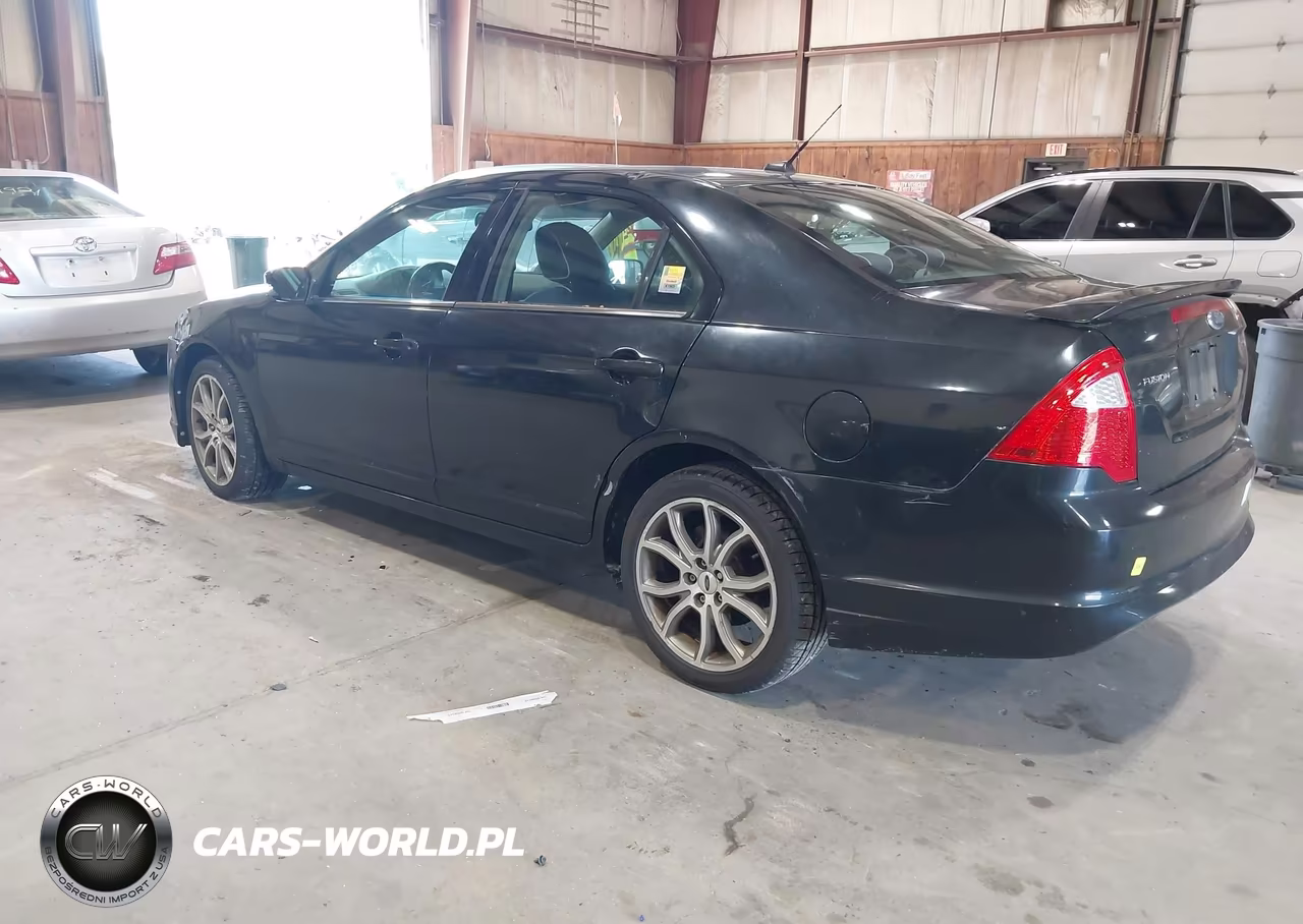 2010 Ford Fusion Se VIN:3FAHP0HA2AR216144 - 3