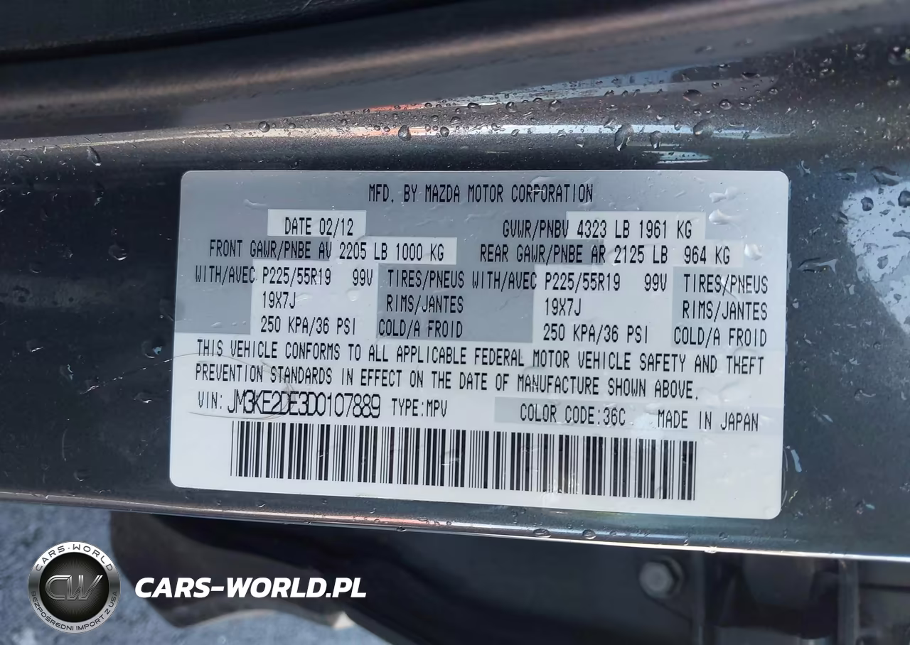 2013 Mazda Cx-5 Grand Touring VIN:JM3KE2DE3D0107889 - 9