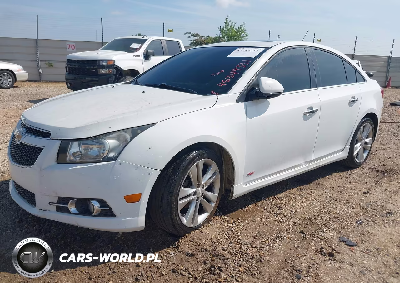 2013 Chevrolet Cruze Ltz VIN:1G1PG5SB4D7154867 - 2