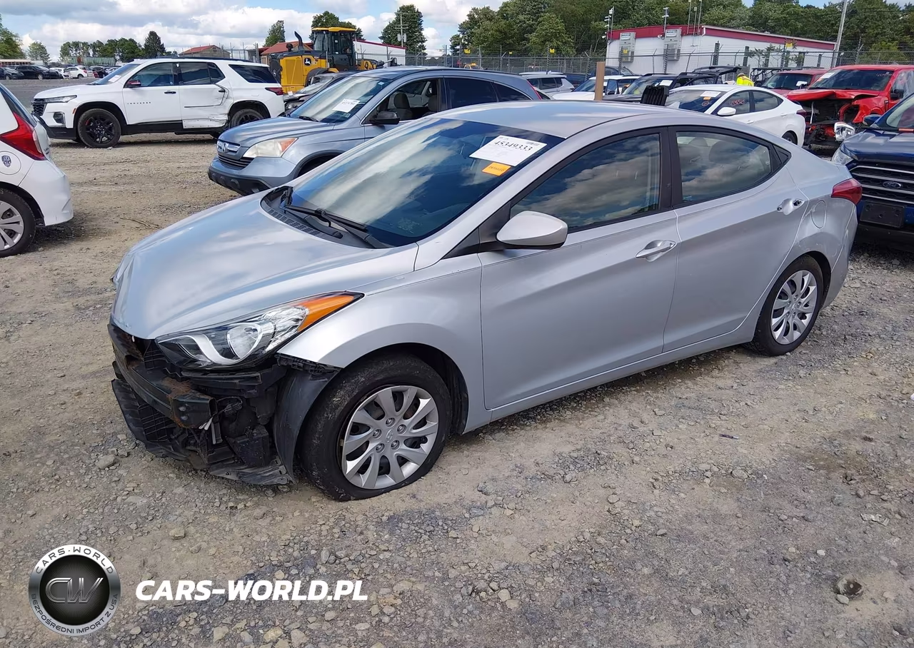 2011 Hyundai Elantra Gls VIN:5NPDH4AE0BH034988 - 2