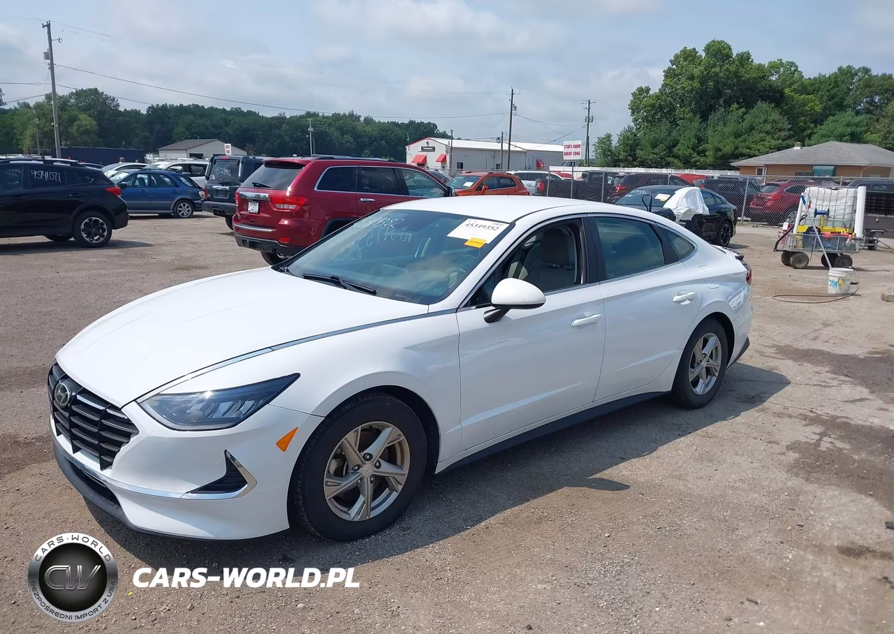 2021 Hyundai Sonata Se VIN:5NPEG4JA4MH077124 - 2