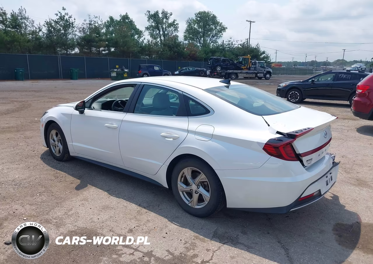 2021 Hyundai Sonata Se VIN:5NPEG4JA4MH077124 - 3