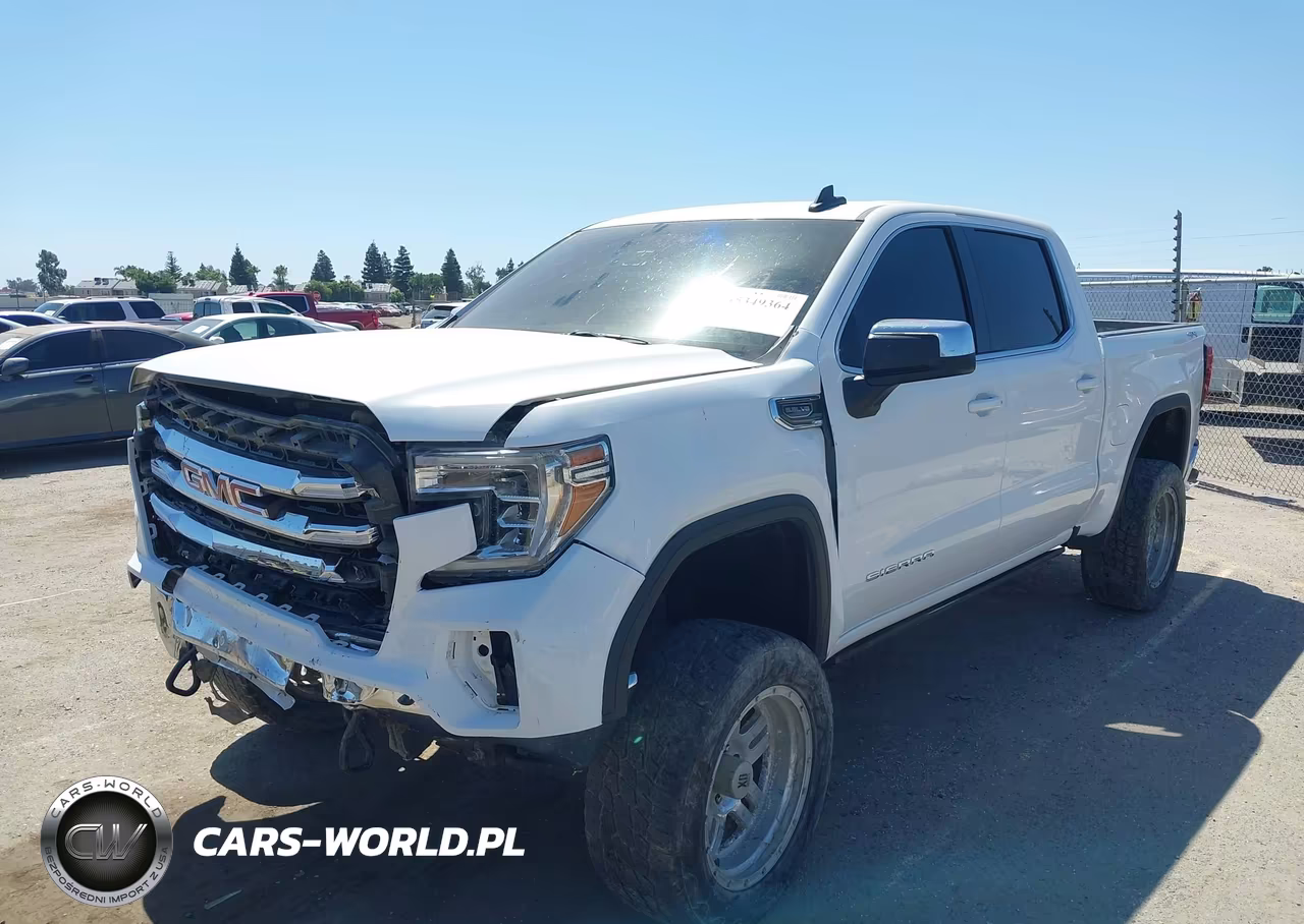 2020 GMC Sierra 1500 4Wd Short Box Sle VIN:3GTU9BED5LG136302 - 2