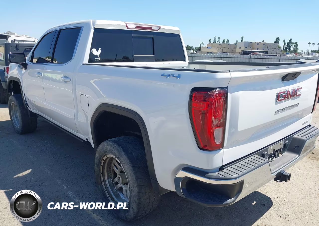 2020 GMC Sierra 1500 4Wd Short Box Sle VIN:3GTU9BED5LG136302 - 3