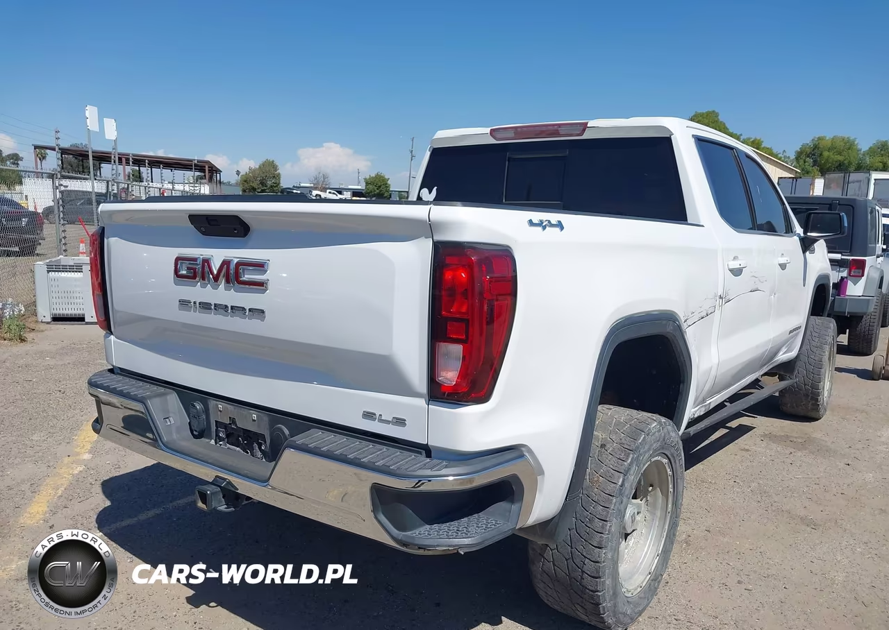 2020 GMC Sierra 1500 4Wd Short Box Sle VIN:3GTU9BED5LG136302 - 4