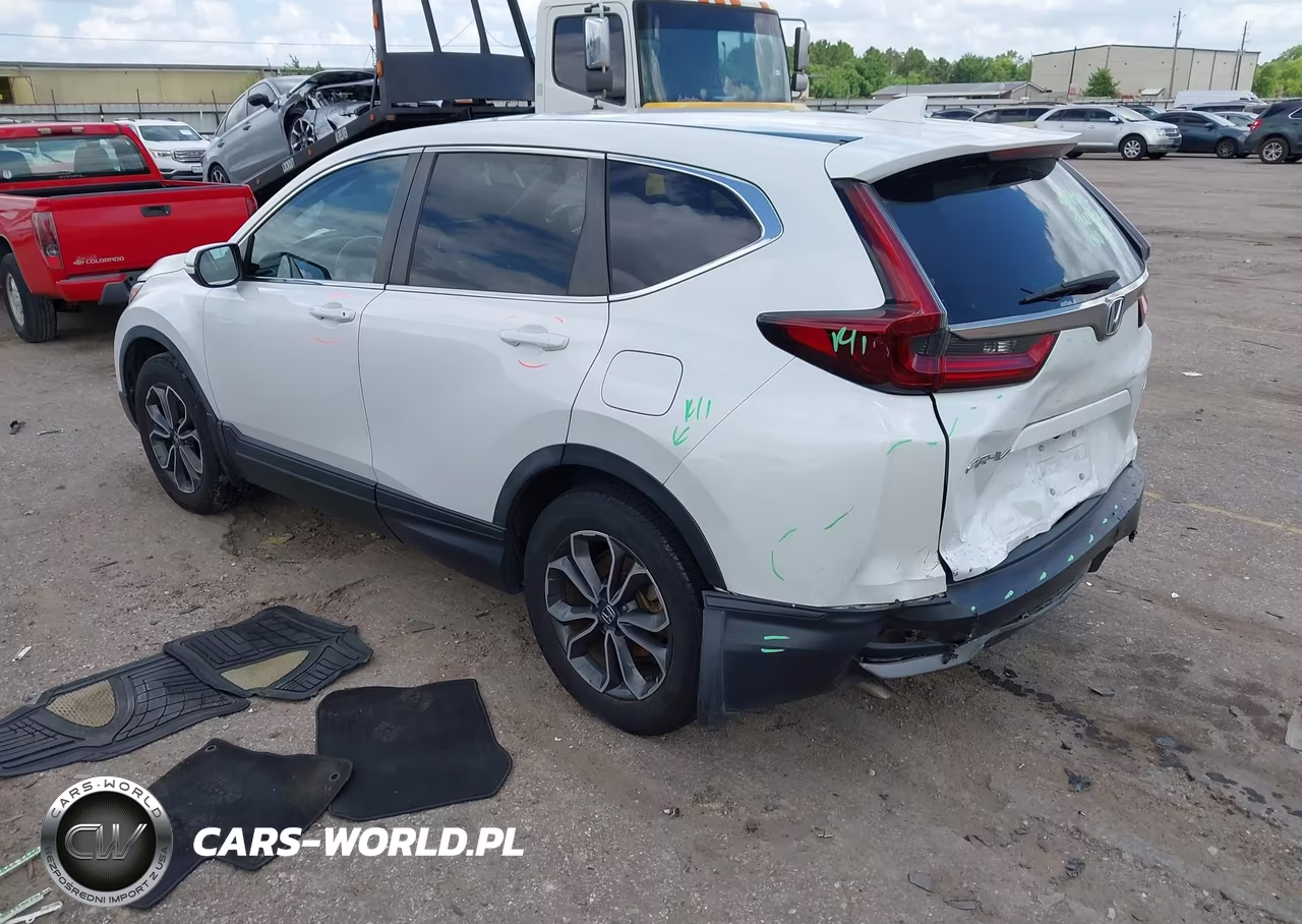 2021 Honda Cr-V Awd Ex VIN:5J6RW2H56ML012184 - 3