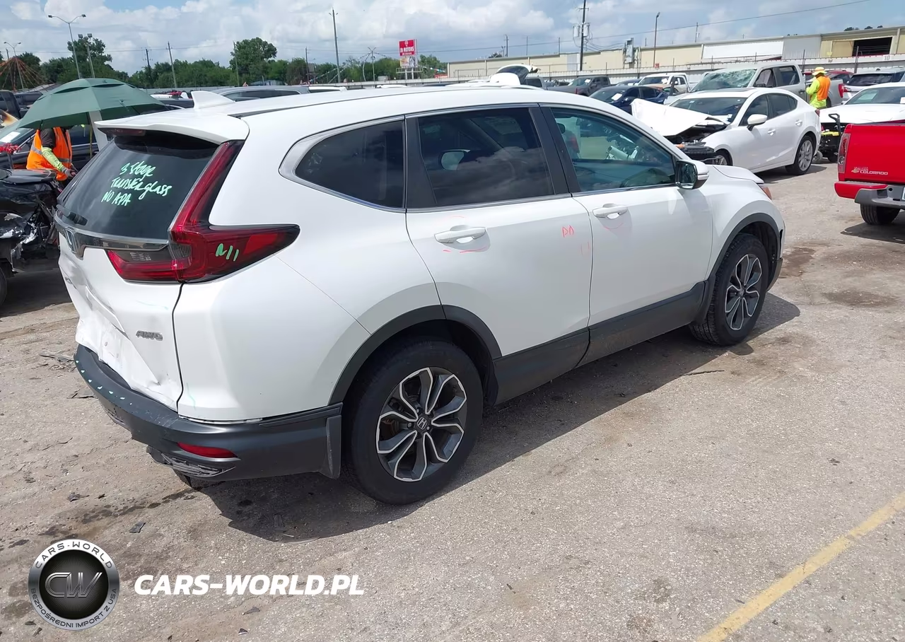 2021 Honda Cr-V Awd Ex VIN:5J6RW2H56ML012184 - 4