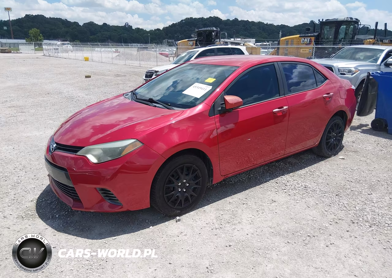 2015 Toyota Corolla Le VIN:2T1BURHE1FC281984 - 2