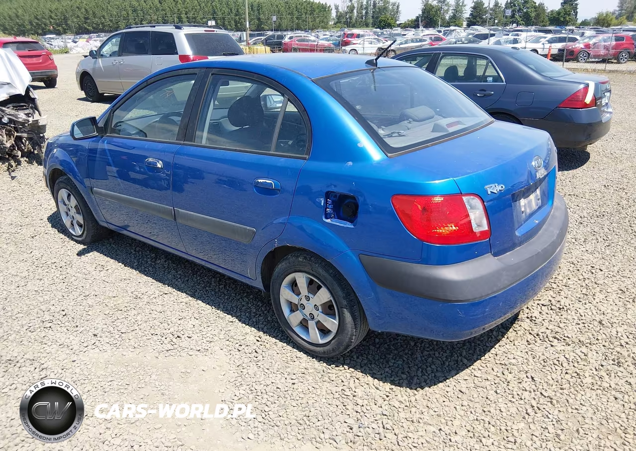 2007 Kia Rio Lx VIN:KNADE123976187937 - 3