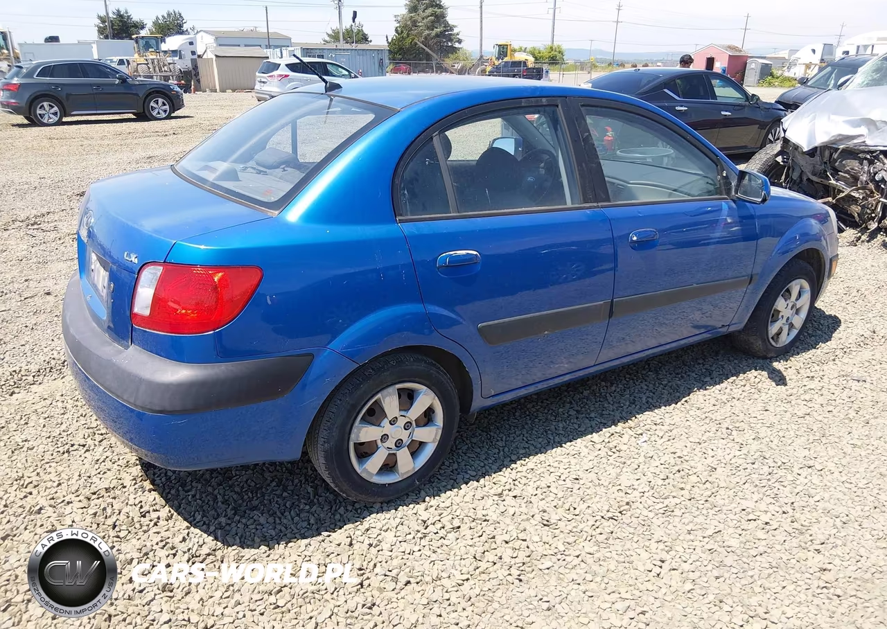 2007 Kia Rio Lx VIN:KNADE123976187937 - 4