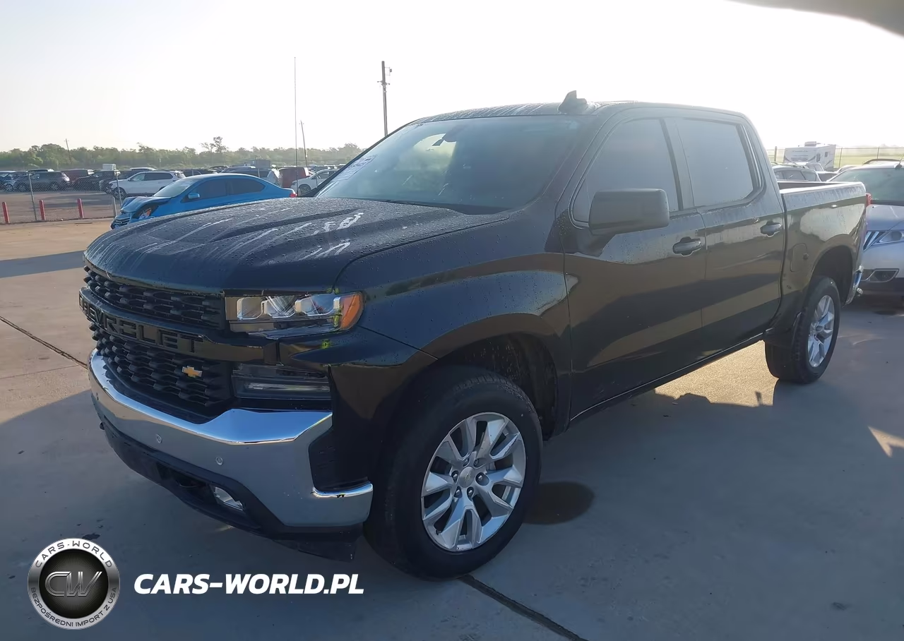 2021 Chevrolet Silverado 1500 4Wd Short Bed Custom VIN:3GCPYBEK7MG211744 - 2