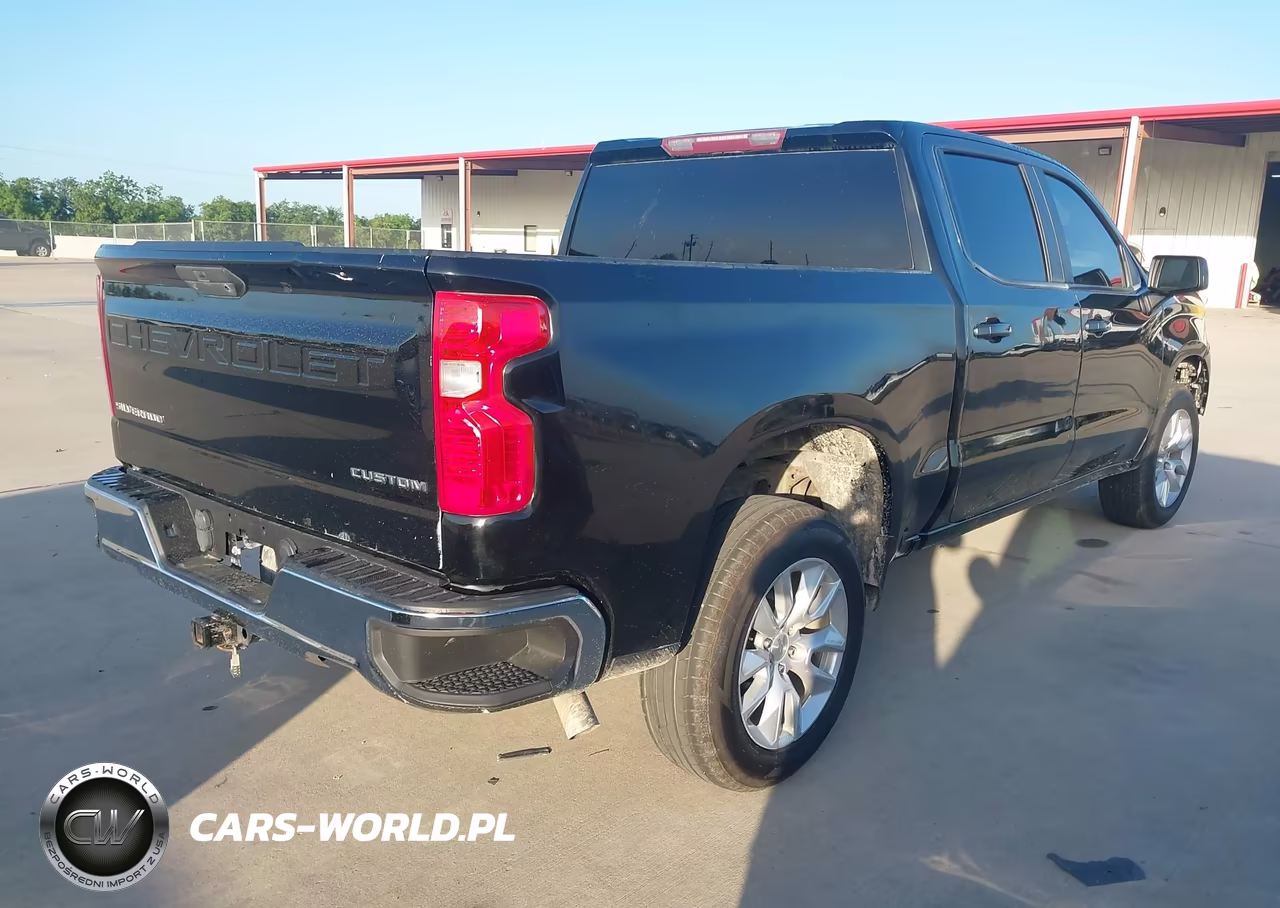 2021 Chevrolet Silverado 1500 4Wd Short Bed Custom VIN:3GCPYBEK7MG211744 - 4