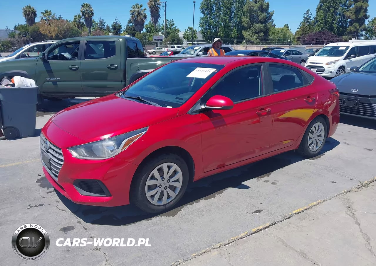 2018 Hyundai Accent Se VIN:3KPC24A34JE013673 - 2