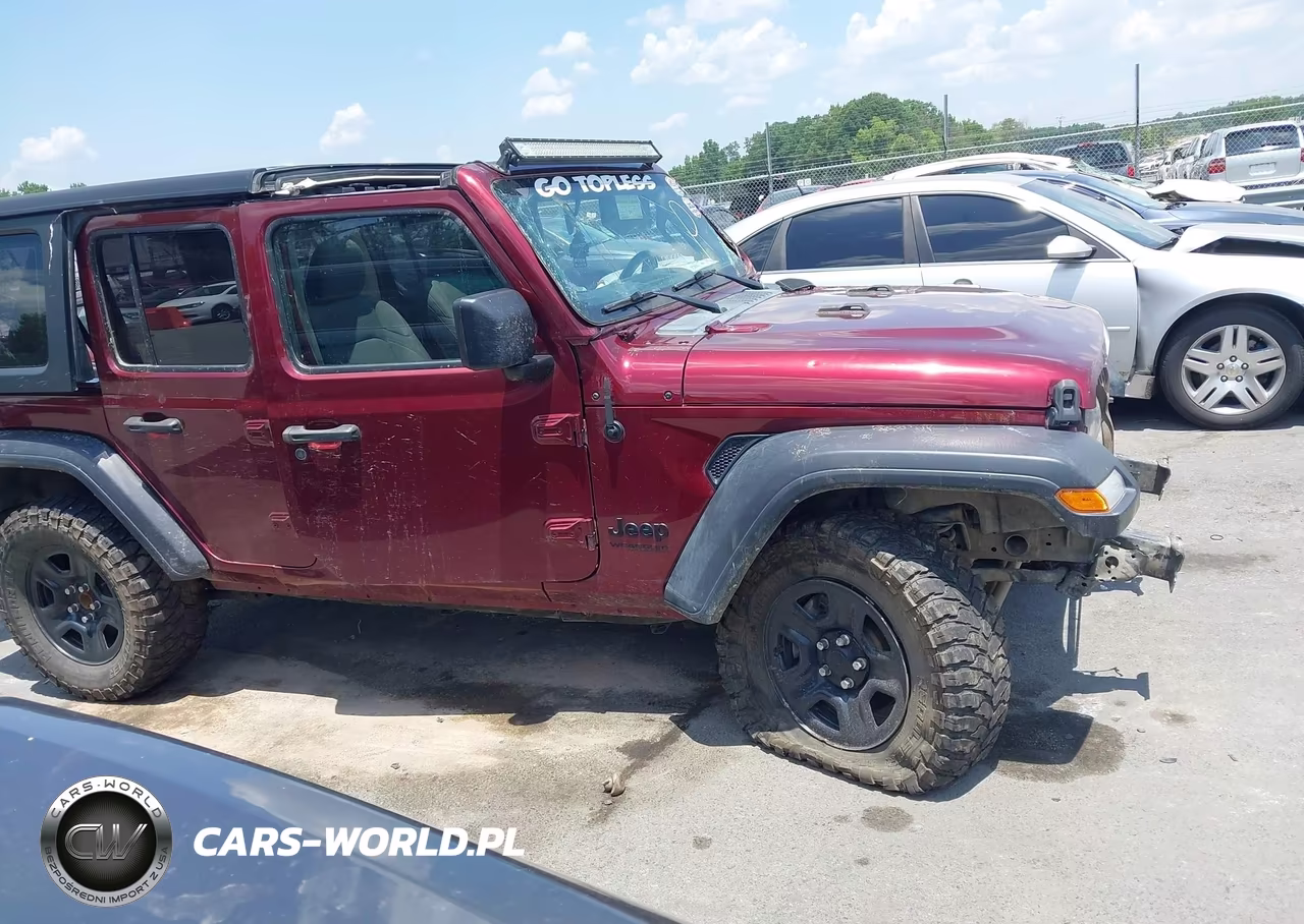 2022 Jeep Wrangler Unlimited Sport 4X4 VIN:1C4HJXDGXNW151884 - 12