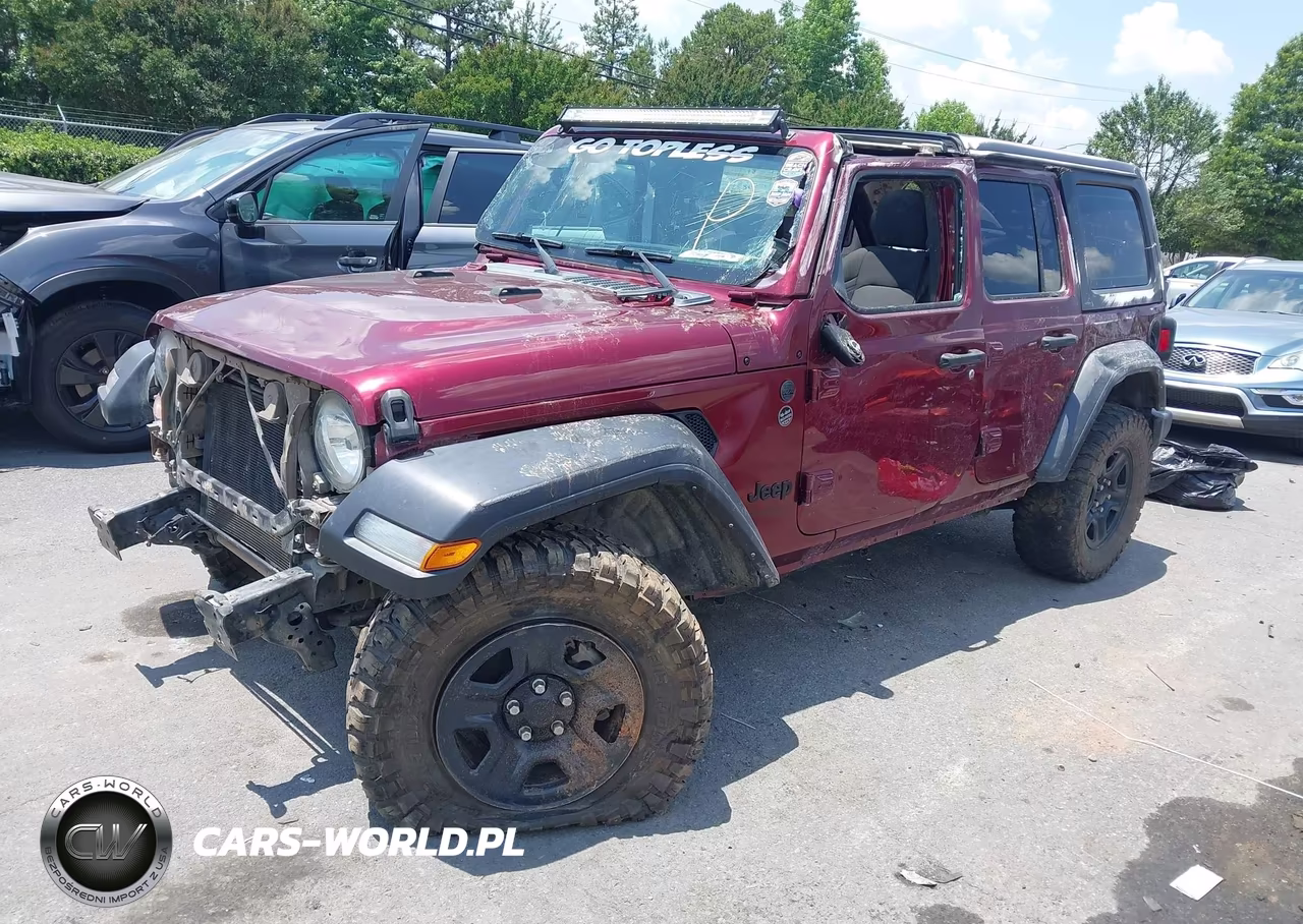 2022 Jeep Wrangler Unlimited Sport 4X4 VIN:1C4HJXDGXNW151884 - 2