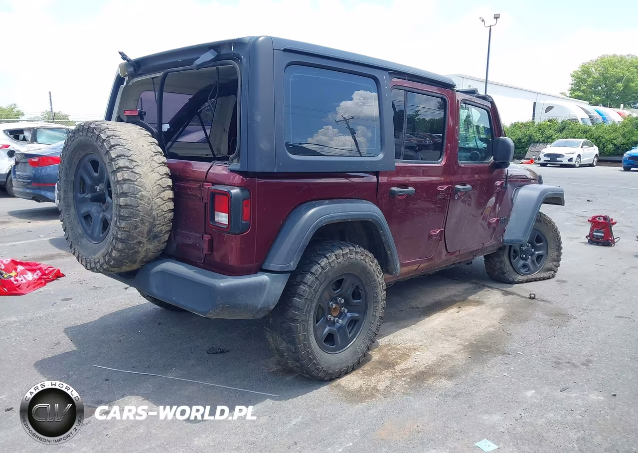 2022 Jeep Wrangler Unlimited Sport 4X4 VIN:1C4HJXDGXNW151884 - 4