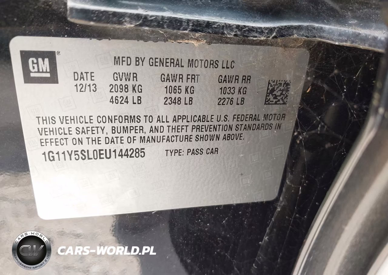 2014 Chevrolet Impala 1Ls VIN:1G11Y5SL0EU144285 - 9