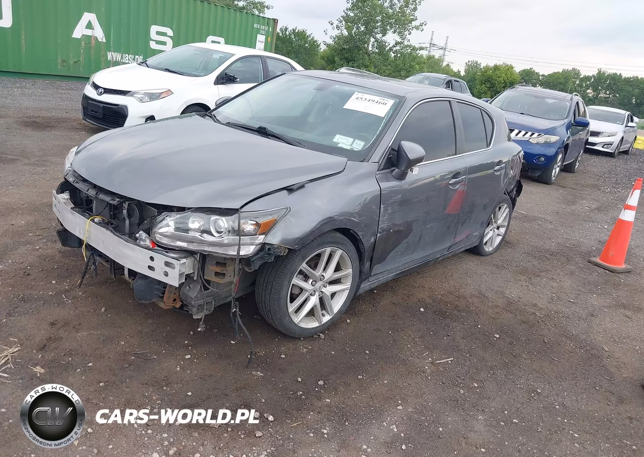 2015 Lexus Ct 200H VIN:JTHKD5BH5F2241142 - 2