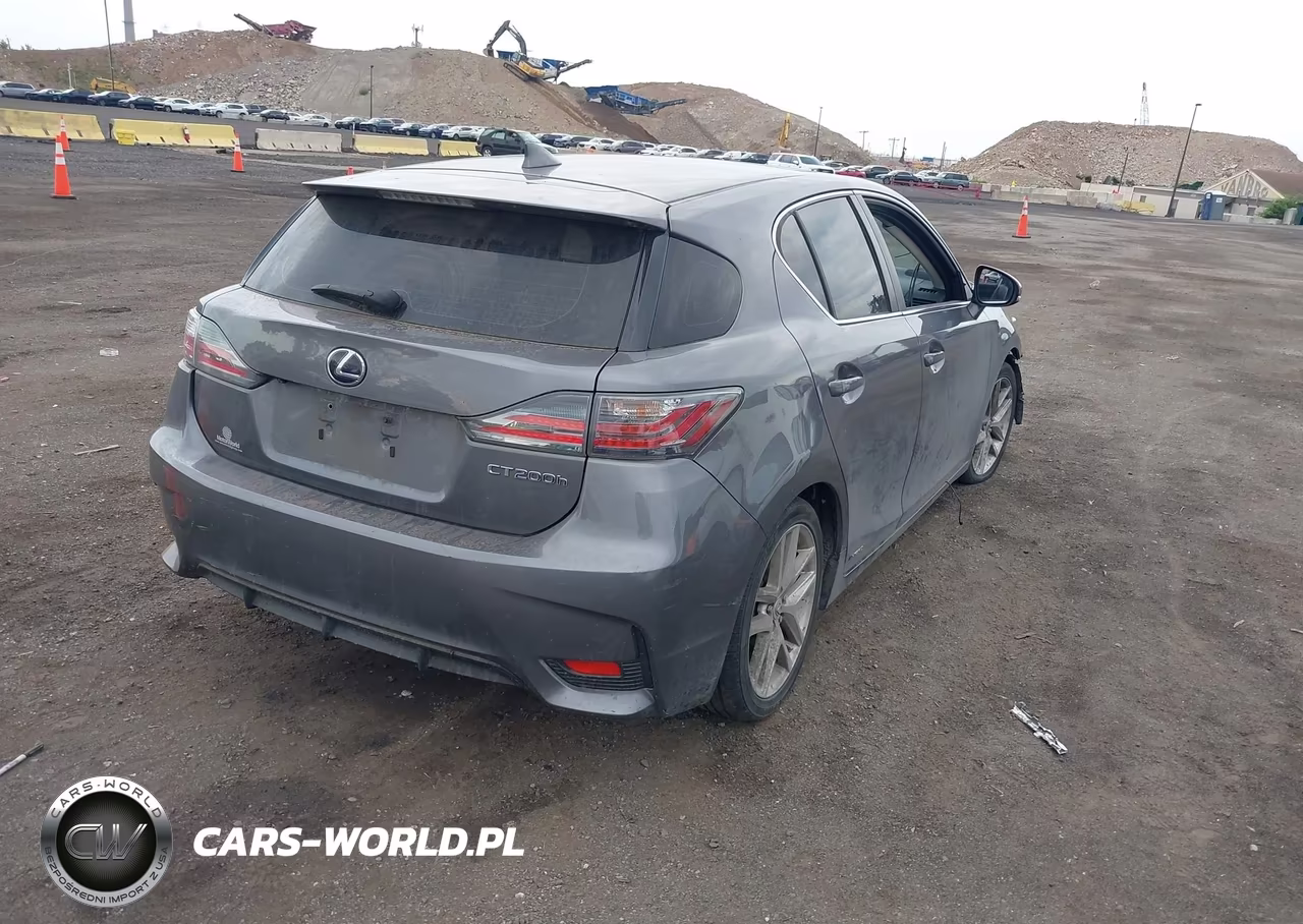 2015 Lexus Ct 200H VIN:JTHKD5BH5F2241142 - 4