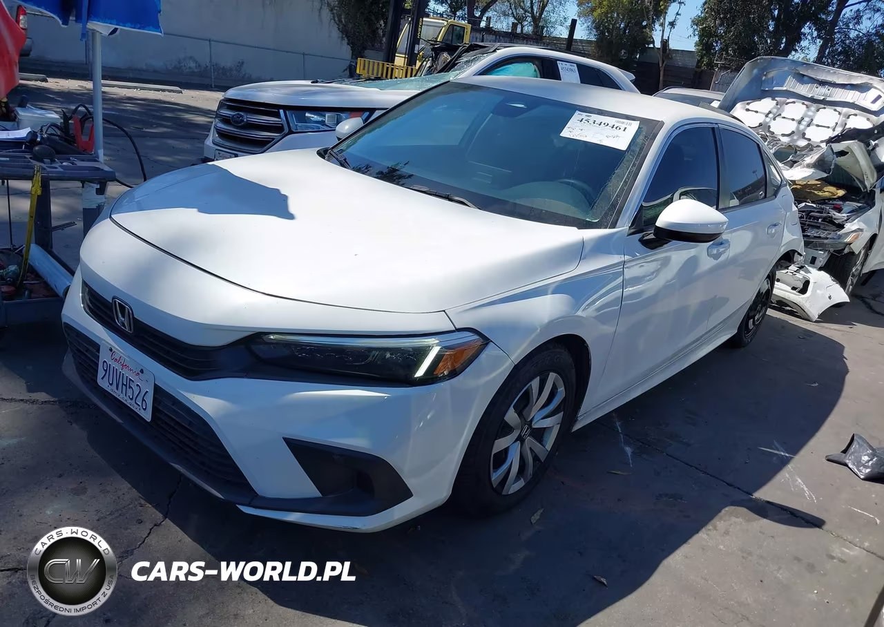 2022 Honda Civic Lx VIN:2HGFE2F22NH541457 - 2