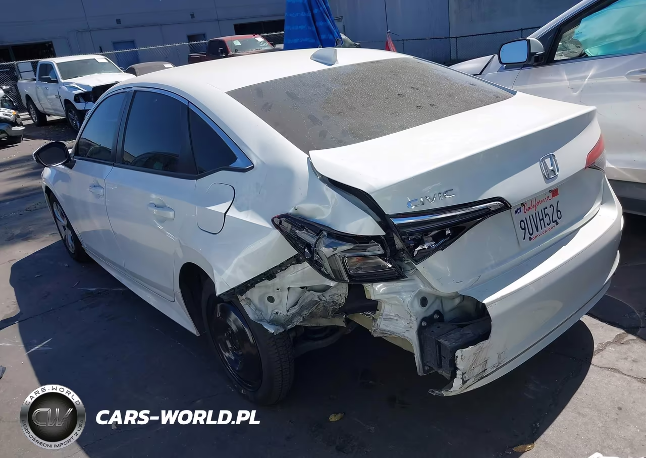 2022 Honda Civic Lx VIN:2HGFE2F22NH541457 - 3