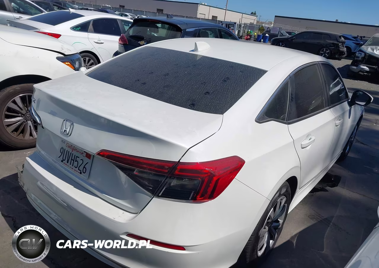 2022 Honda Civic Lx VIN:2HGFE2F22NH541457 - 4