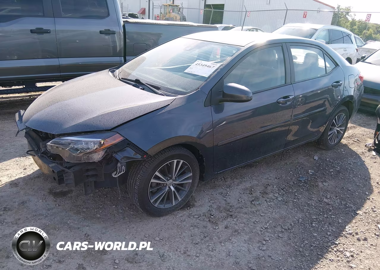 2017 Toyota Corolla Le VIN:2T1BURHE8HC911163 - 2