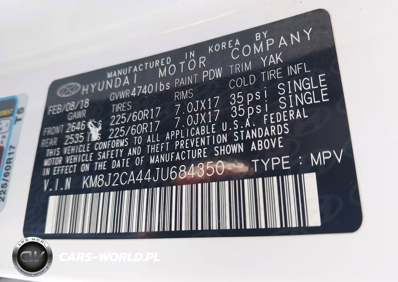 2018 Hyundai Tucson Se VIN:KM8J2CA44JU684350 - 9