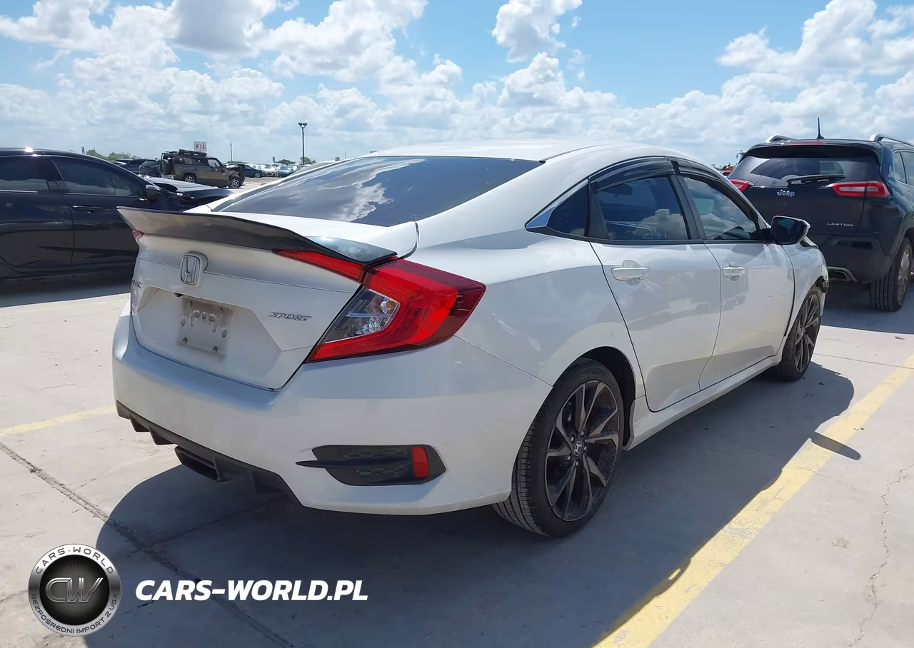 2020 Honda Civic Sport VIN:19XFC2F80LE006919 - 4