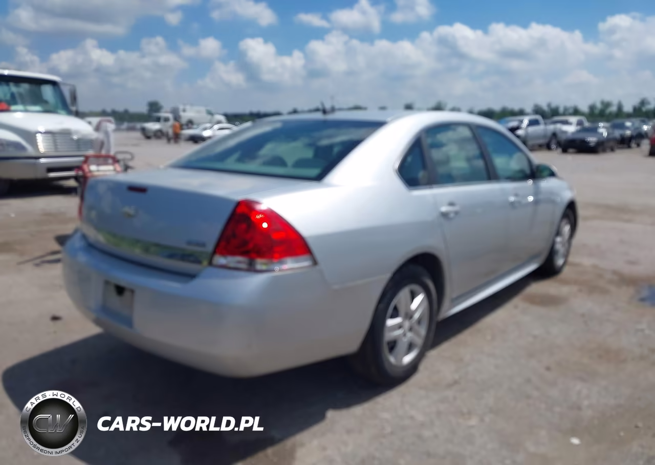 2010 Chevrolet Impala Ls VIN:2G1WA5EK7A1117121 - 4