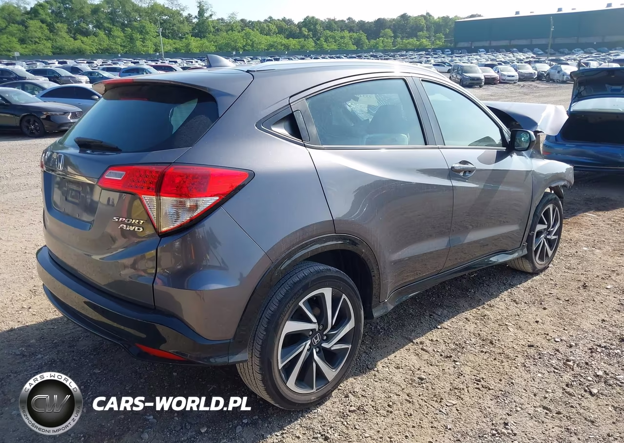 2019 Honda Hr-V Sport VIN:3CZRU6H16KG710248 - 4