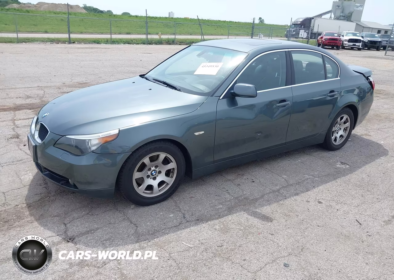 2004 BMW 525I VIN:WBANA535X4B172745 - 2