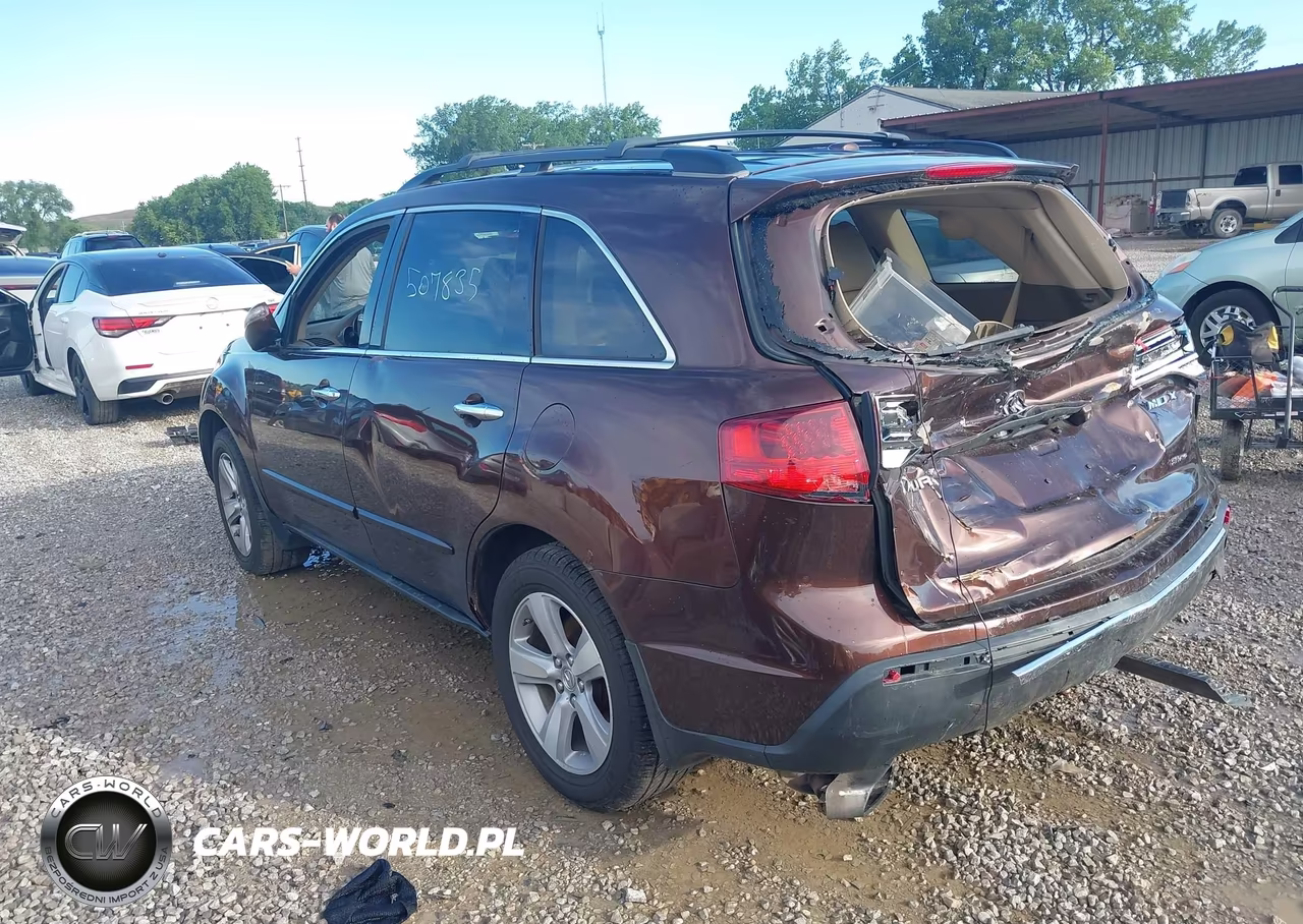 2010 Acura Mdx Technology Package VIN:2HNYD2H65AH507835 - 3