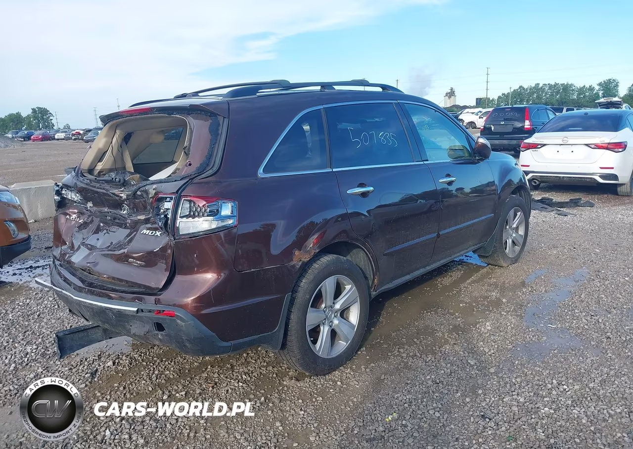 2010 Acura Mdx Technology Package VIN:2HNYD2H65AH507835 - 4