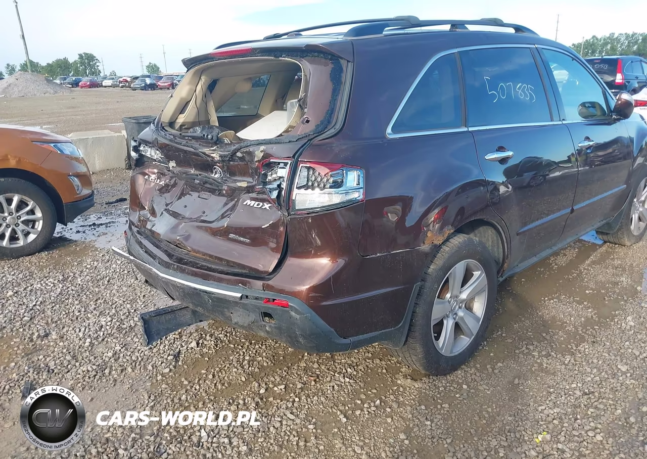 2010 Acura Mdx Technology Package VIN:2HNYD2H65AH507835 - 6