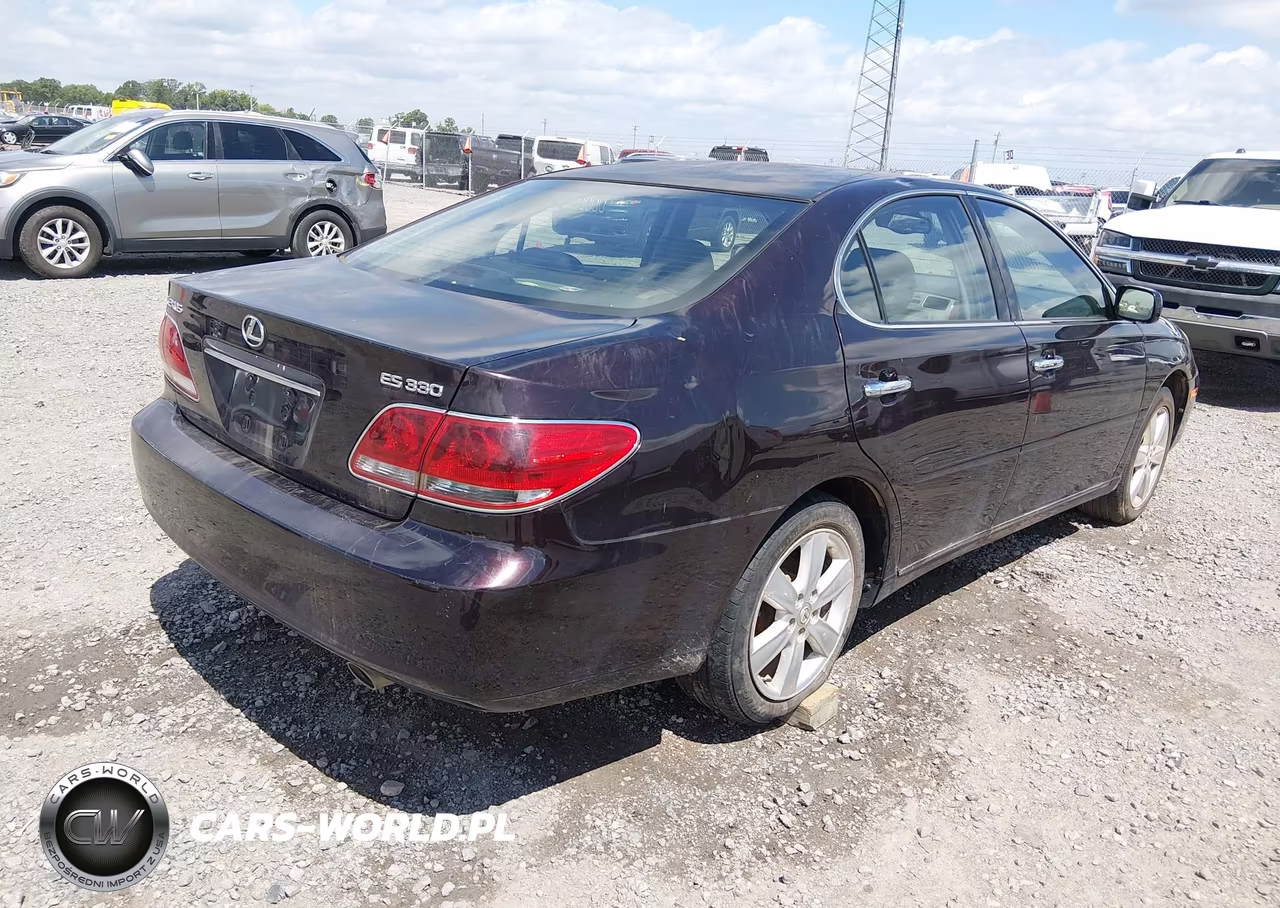 2005 Lexus Es 330 VIN:JTHBA30G055107773 - 4