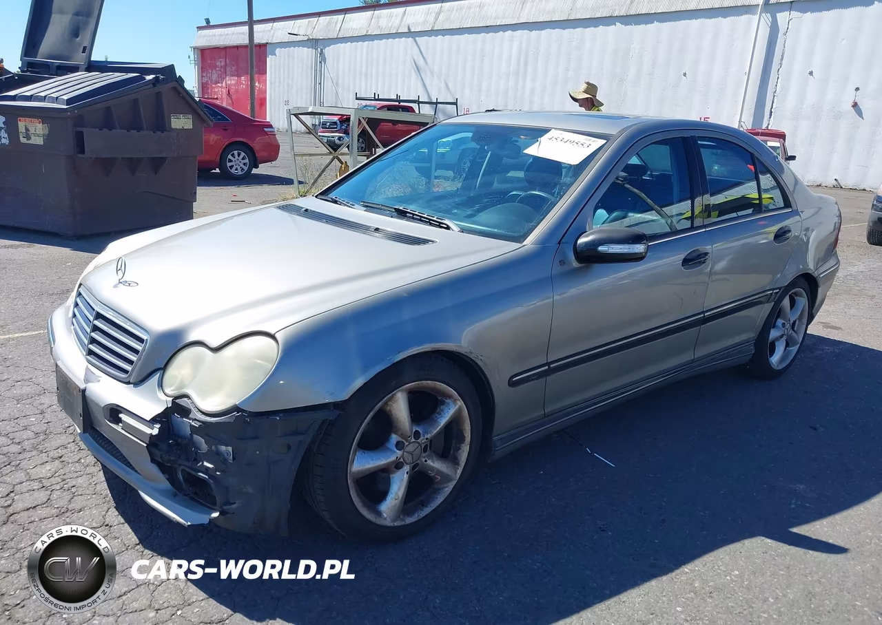 2005 Mercedes-Benz C 230 Kompressor Sport VIN:WDBRF40J55F551310 - 2