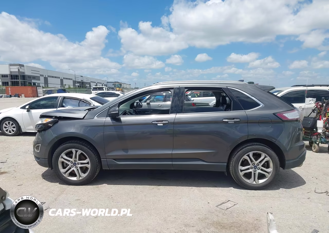 2015 Ford Edge Titanium VIN:2FMTK3K82FBB27010 - 14