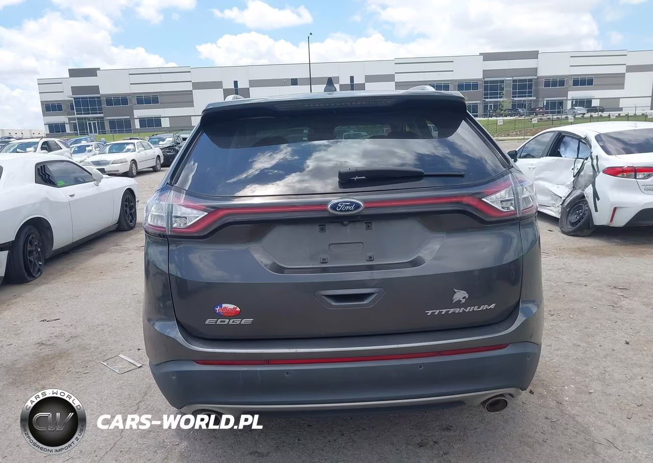 2015 Ford Edge Titanium VIN:2FMTK3K82FBB27010 - 16