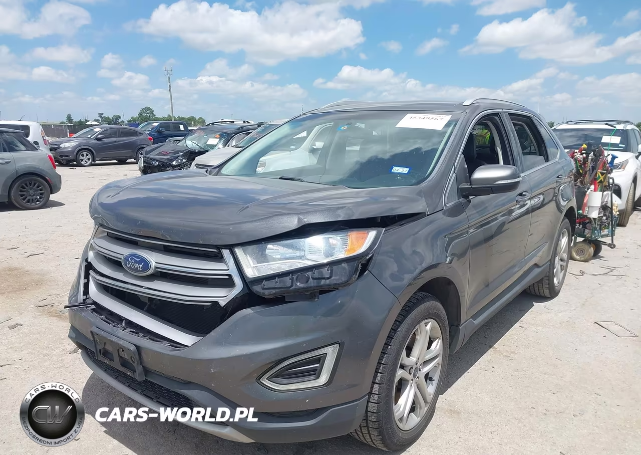 2015 Ford Edge Titanium VIN:2FMTK3K82FBB27010 - 2
