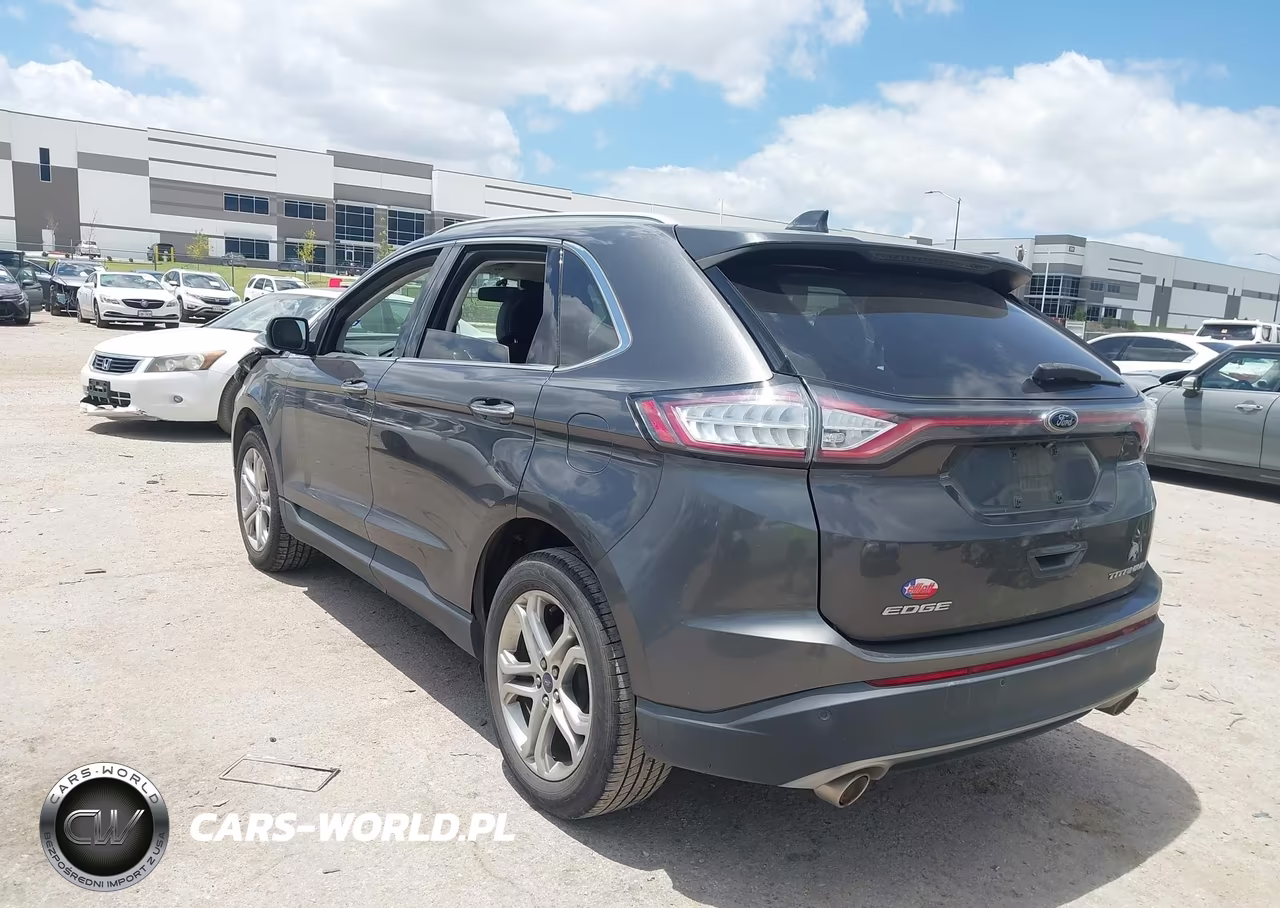 2015 Ford Edge Titanium VIN:2FMTK3K82FBB27010 - 3