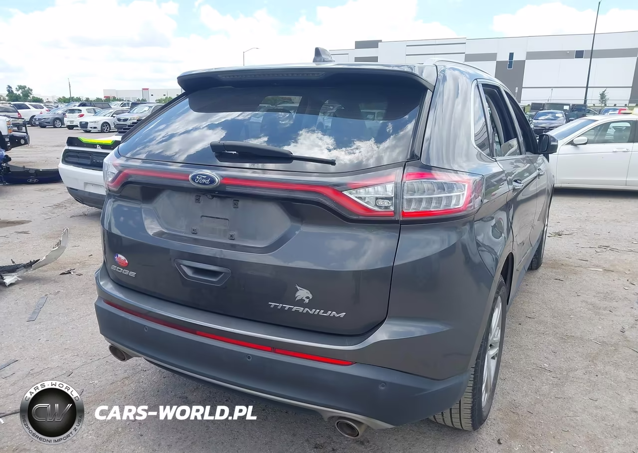 2015 Ford Edge Titanium VIN:2FMTK3K82FBB27010 - 4