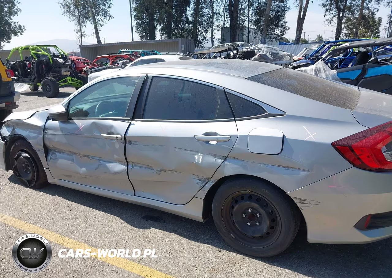 2020 Honda Civic Lx VIN:19XFC2F66LE206282 - 17