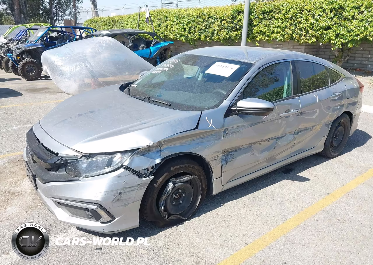 2020 Honda Civic Lx VIN:19XFC2F66LE206282 - 2