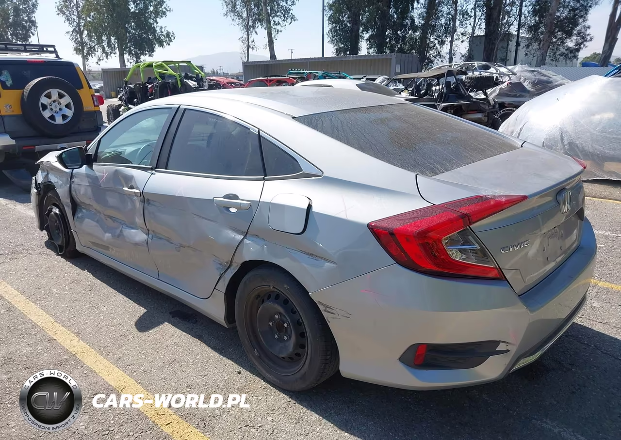 2020 Honda Civic Lx VIN:19XFC2F66LE206282 - 3